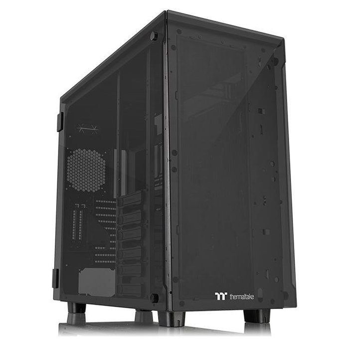Thermaltake View 91 RGB Riing Tempered Glass Full Torre Negra Sin Fuente 4x USB 3.0 USB-C 4x 140mm Vidrio Templado Thermaltake View 91 RGB Riing Tempered Glass Full Torre Negra Sin Fuente 4x USB 3.0 USB-C 4x 140mm Vidrio Templado