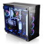 Thermaltake View 91 RGB Riing Tempered Glass Full Torre Negra Sin Fuente 4x USB 3.0 USB-C 4x 140mm Vidrio Templado