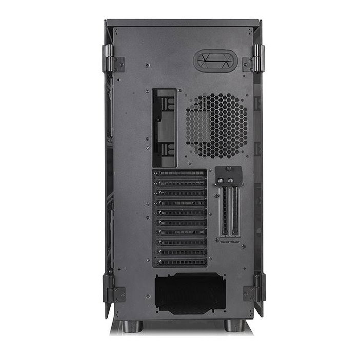 Thermaltake View 91 RGB Riing Tempered Glass Full Torre Negra Sin Fuente 4x USB 3.0 USB-C 4x 140mm Vidrio Templado Thermaltake View 91 RGB Riing Tempered Glass Full Torre Negra Sin Fuente 4x USB 3.0 USB-C 4x 140mm Vidrio Templado