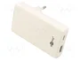 GOOBAY Cargador de Red 65W con USB-A y USB-C PD