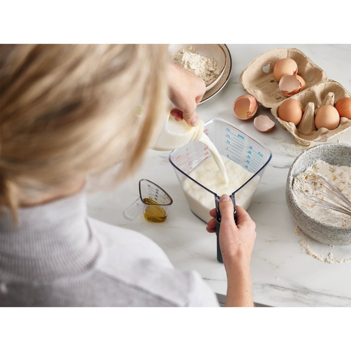 Joseph Joseph Align Juego de 2 Jarras Medidoras Gris