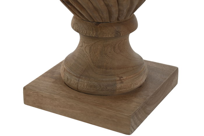 DKD Home Decor Lámpara Sobremesa Item Home Madera Y Yute 47 x 87 x 47 cm DKD Home Decor Lámpara Sobremesa Item Home Madera Y Yute 47 x 87 x 47 cm
