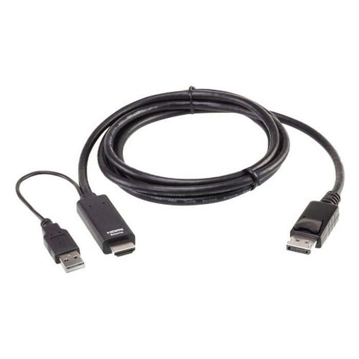 Aten Convertidor HDMI a DisplayPort True 4K 1,8 m 2L-7D02HDP Aten Convertidor HDMI a DisplayPort True 4K 1,8 m 2L-7D02HDP