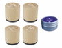 Innspiro Kit 4 Sellos Madera y 1 Tinta Azul Violeta Correcciones Motivar y Premiar