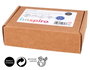 Innspiro Kit 4 Sellos Madera y 1 Tinta Azul Violeta Correcciones Motivar y Premiar