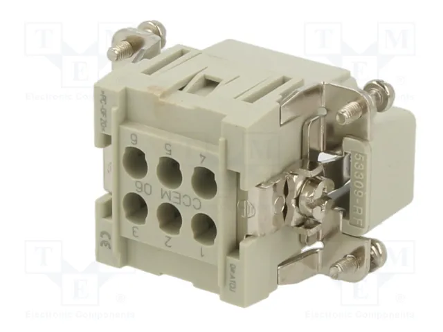 ILME Conector HDC CCE Macho de 6 Pines