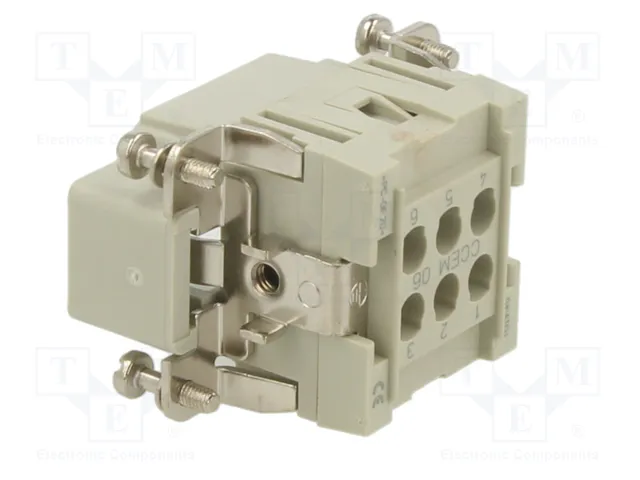 ILME Conector HDC CCE Macho de 6 Pines