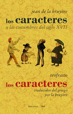 Los caracteres, Jean de la Bruyère - MAXTOR