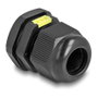DeLOCK Prensacables M20 con ventilación IP68 negro, 2 piezas