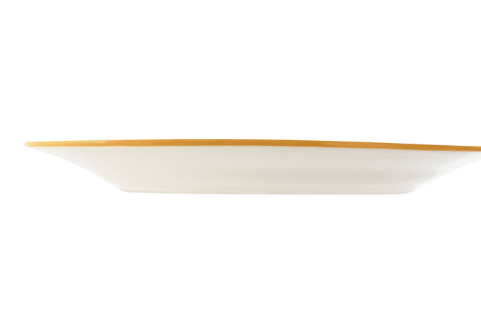 DKD Home Decor Plato de Porcelana Frutas 3D Surtido de 2 Piezas