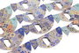 DKD Home Decor Imanes de Resina y Metal con Diseño de Pez en Relieve