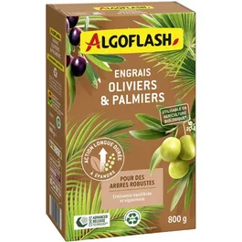 Algoflash AOLI800R Fertilizante para Palmeras y Olivos, Nutriente Especial, 800 Gramos