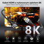 Unitek Cable 8K LUX HDMI 2.1 Trenzado 1,5m