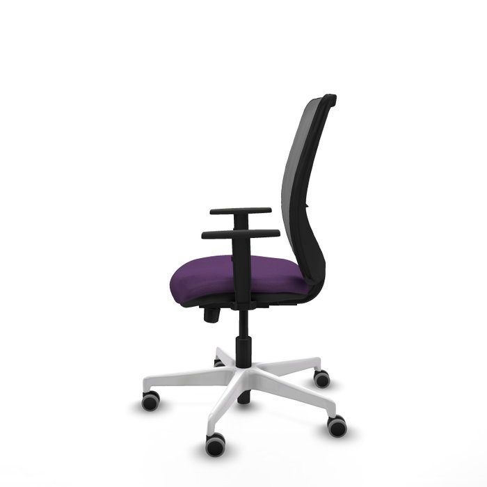 PIQUERAS Y CRESPO Silla de oficina Zulema Morado/Gris con mecanismo Sincro/Traslack PIQUERAS Y CRESPO Silla de oficina Zulema Morado/Gris con mecanismo Sincro/Traslack