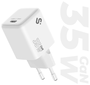 Subblim Cargador GaN 35W USB-C Blanco SUBCHG-6G3510