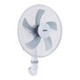 Edm - Ventilador 3 en 1 de Pie, Pared y Sobremesa, Ø40 cm, 45 W, 3 Velocidades, 3000 m³/h, Oscilante, Altura Ajustable 107-133 cm, Color Blanco