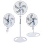Edm Ventilador 3 en 1 Blanco 45 W con Aspas de 40 cm