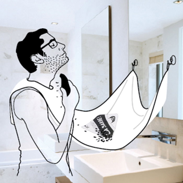 Cosmetic Club Delantal Afeitado Con Ventosas Barber Shop Cosmetic Club Delantal Afeitado Con Ventosas Barber Shop