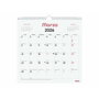 Finocam Calendario de Pared Chic 2026 Blanco 30x30 cm