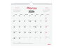 Finocam Calendario 2026 Pared Chic 787007326 300x300mm para Escribir Blanco