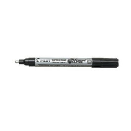Pilot Marcador Permanente Especial SC-S-M Punta Cónica 2mm Plata