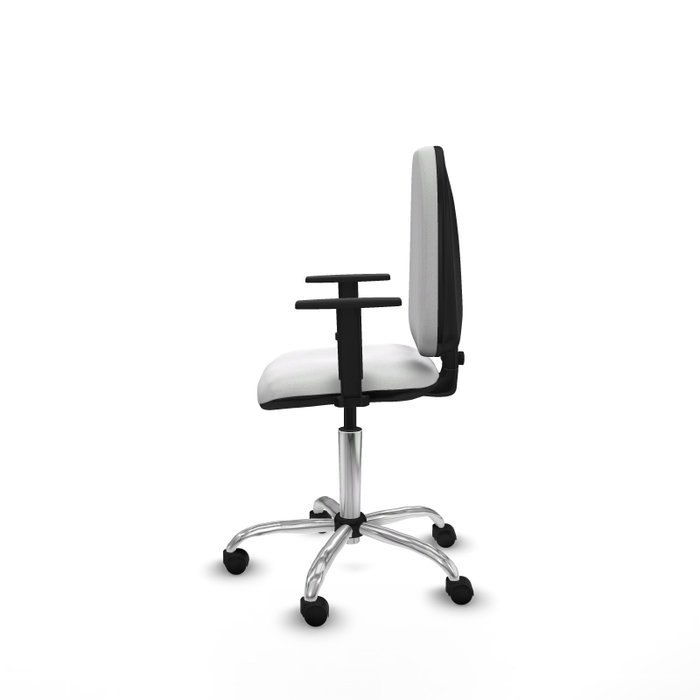 PIQUERAS Y CRESPO Silla de oficina Aýna con Brazos 1D, Blanca PIQUERAS Y CRESPO Silla de oficina Aýna con Brazos 1D, Blanca