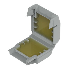 WAGO Gelbox Serie 221 para terminales de hasta 4mm², Pack de 4 unidades, IP68