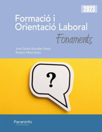 PARANINFO Formació i orientació laboral. Fonaments Ed. 2023