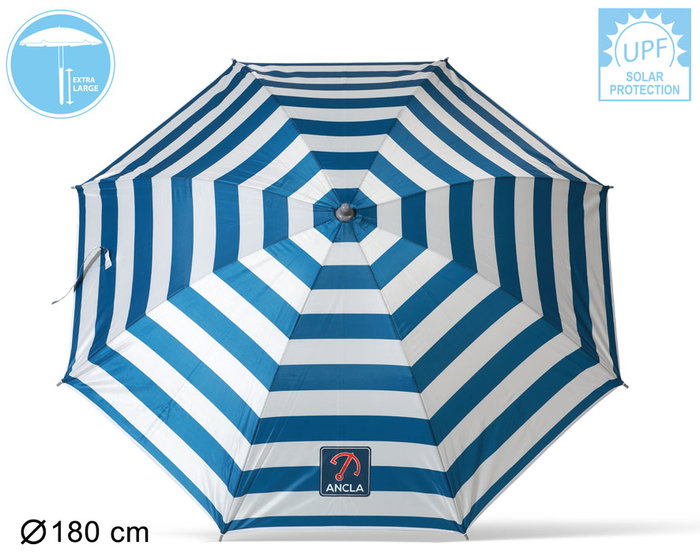 Parasol Marinero 180 cm Orient. Hierro Nylon Upf50+ 170T 22-25 mm Parasol Marinero 180 cm Orient. Hierro Nylon Upf50+ 170T 22-25 mm