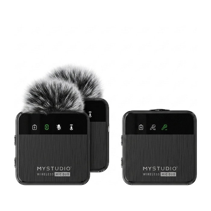 EASYPIX MyStudio Wireless Mic Duo Negro EASYPIX MyStudio Wireless Mic Duo Negro