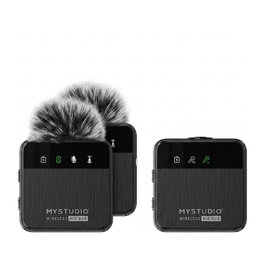 EASYPIX MyStudio Wireless Mic Duo Set de Micrófonos Inalámbricos