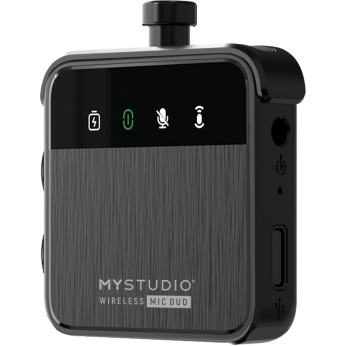 EASYPIX MyStudio Wireless Mic Duo Negro EASYPIX MyStudio Wireless Mic Duo Negro