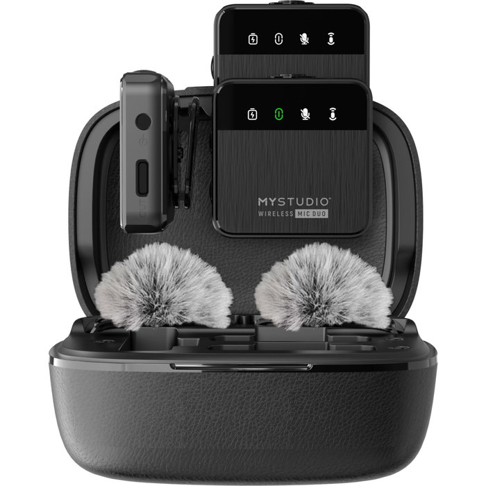 EASYPIX MyStudio Wireless Mic Duo Negro EASYPIX MyStudio Wireless Mic Duo Negro
