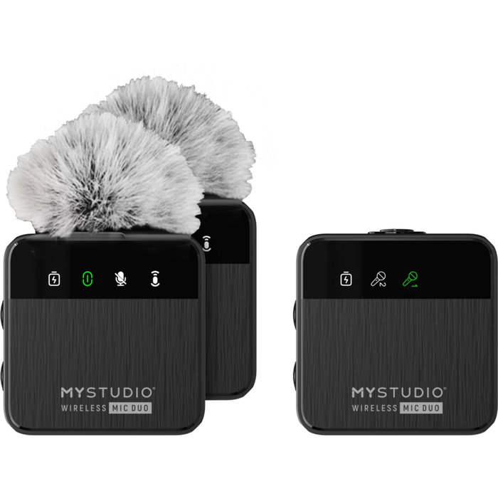 EASYPIX MyStudio Wireless Mic Duo Negro EASYPIX MyStudio Wireless Mic Duo Negro