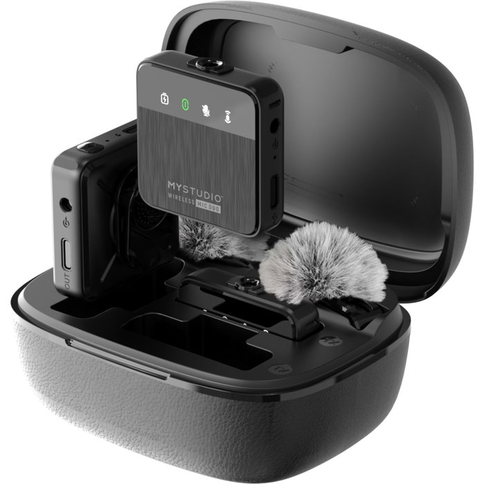 EASYPIX MyStudio Wireless Mic Duo Negro EASYPIX MyStudio Wireless Mic Duo Negro