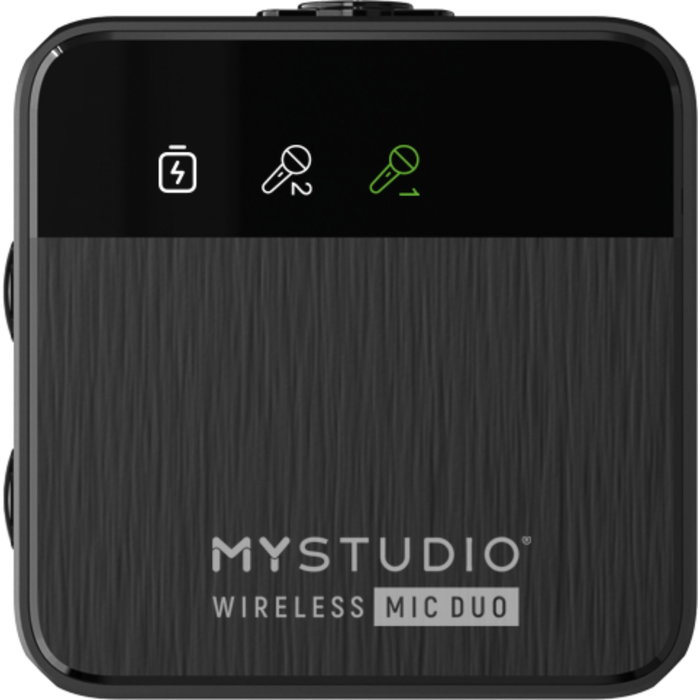 EASYPIX MyStudio Wireless Mic Duo Negro EASYPIX MyStudio Wireless Mic Duo Negro