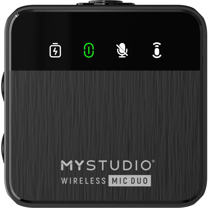 EASYPIX MyStudio Wireless Mic Duo Negro EASYPIX MyStudio Wireless Mic Duo Negro