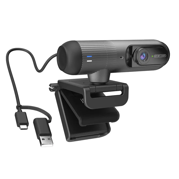 J5create Webcam 2K con IA Negro J5create Webcam 2K con IA Negro