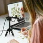 J5create Webcam 2K con IA Negro