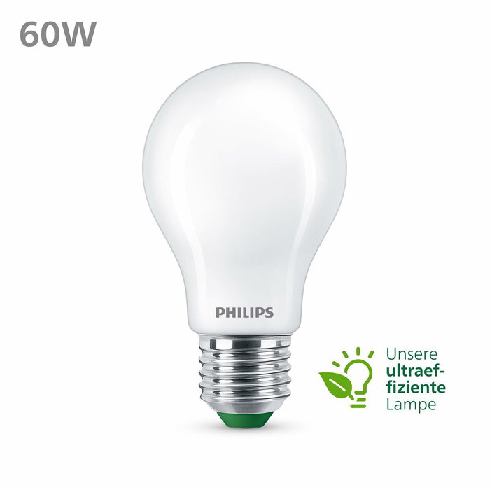 Philips Bombilla LED Classic Ultra Eficiente E27 4W 840lm 2700K