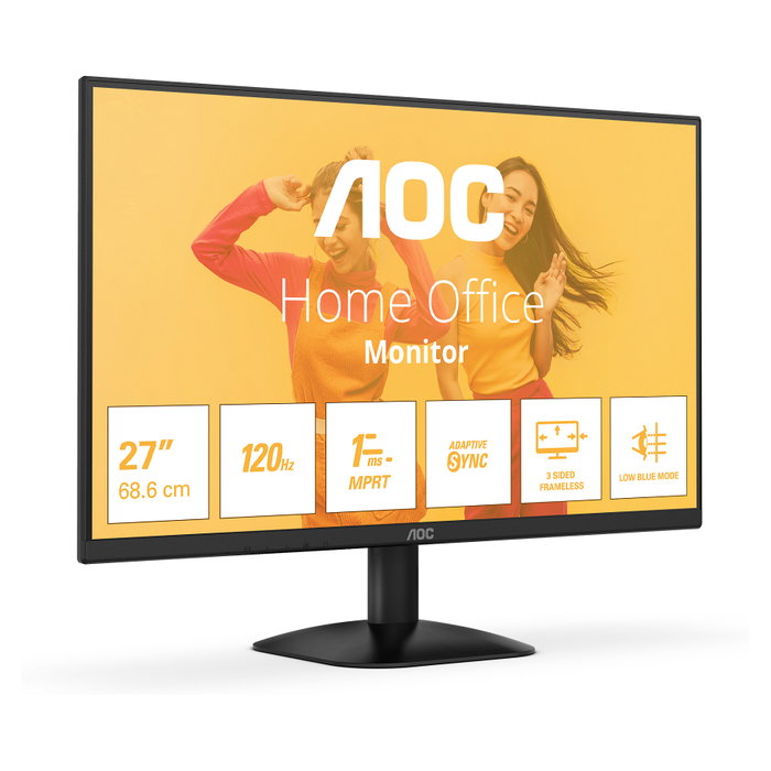 Aoc Monitor 27b35hm 27'' FHD 120Hz HDMI VGA VESA 100x100 Inclinable Aoc Monitor 27b35hm 27'' FHD 120Hz HDMI VGA VESA 100x100 Inclinable