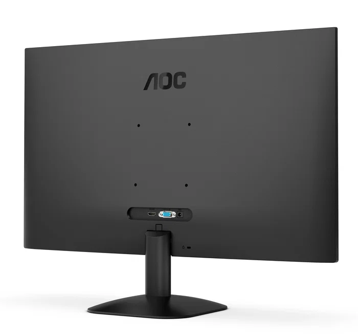 AOC Monitor 27B35HM 27" Full HD 120Hz Adaptive-Sync, 1ms MPRT, Flicker-Free, Low Blue Light, Sin Marco, HDMI, VGA, VESA 100x100, Negro