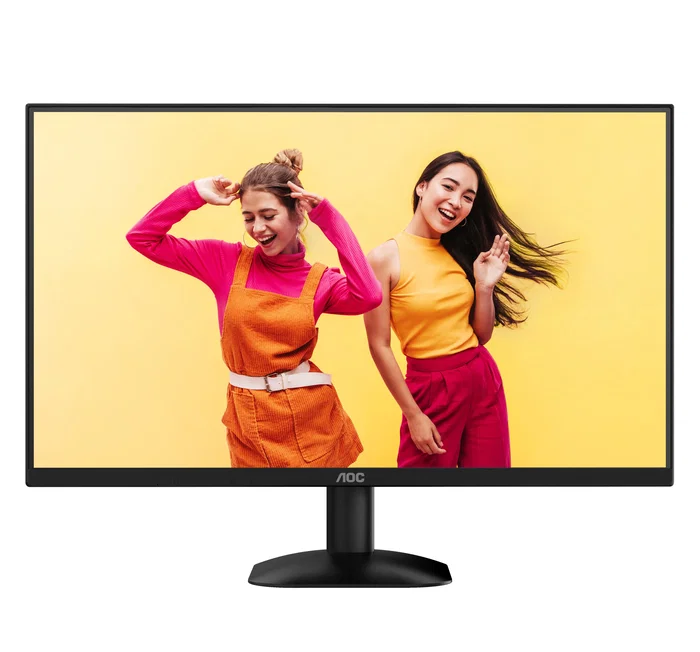 AOC Monitor 27B35HM 27" Full HD 120Hz Adaptive-Sync, 1ms MPRT, Flicker-Free, Low Blue Light, Sin Marco, HDMI, VGA, VESA 100x100, Negro