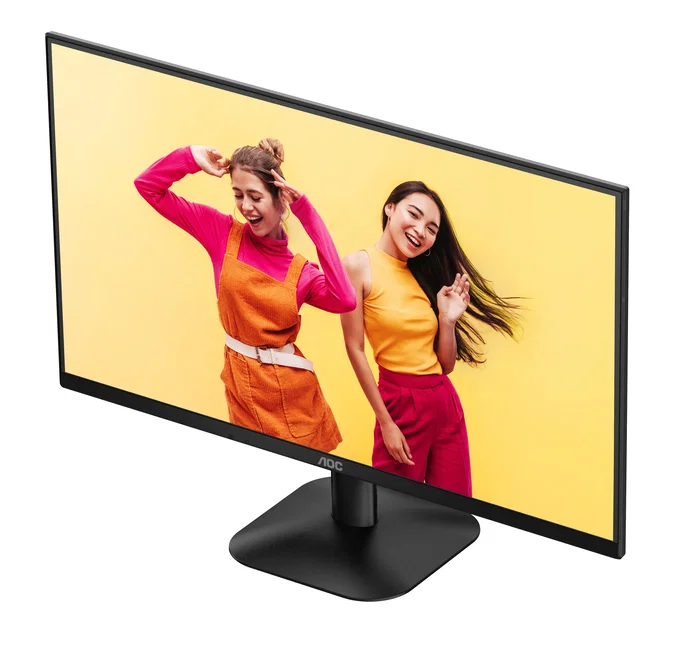 AOC Monitor 27B35HM 27" Full HD 120Hz Adaptive-Sync, 1ms MPRT, Flicker-Free, Low Blue Light, Sin Marco, HDMI, VGA, VESA 100x100, Negro