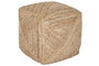 DKD Home Decor Reposapiés de Yute Hecho a Mano Natural