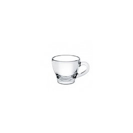 Soler Hispania Ischia Taza de Vidrio 8 cl / 57 mm de Alto / 64 mm de Diámetro - Cristalería (Set de 24)