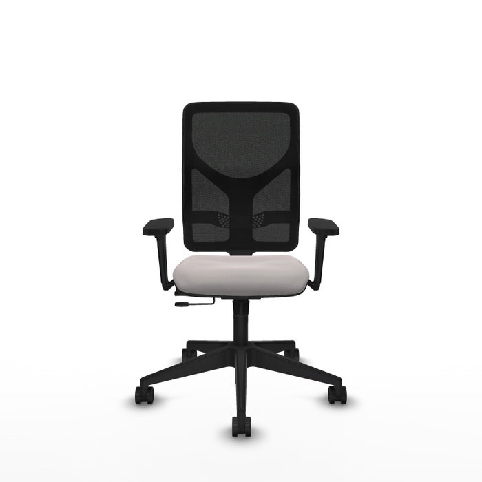 PIQUERAS Y CRESPO Silla de Oficina Motilla con Mecanismo Sincro/Traslack Blanco y Negro PIQUERAS Y CRESPO Silla de Oficina Motilla con Mecanismo Sincro/Traslack Blanco y Negro