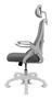 Drift DRAIR35 Silla Gaming/Ergonómica de Oficina con Respaldo de Malla, Ajustable en Altura e Inclinación 90°-120°, Color Blanco/Gris, Peso Máx. 120 kg