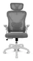 Drift DRAIR35 Silla Gaming/Ergonómica de Oficina con Respaldo de Malla, Ajustable en Altura e Inclinación 90°-120°, Color Blanco/Gris, Peso Máx. 120 kg