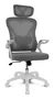 Drift DRAIR35 Silla Gaming/Ergonómica de Oficina con Respaldo de Malla, Ajustable en Altura e Inclinación 90°-120°, Color Blanco/Gris, Peso Máx. 120 kg